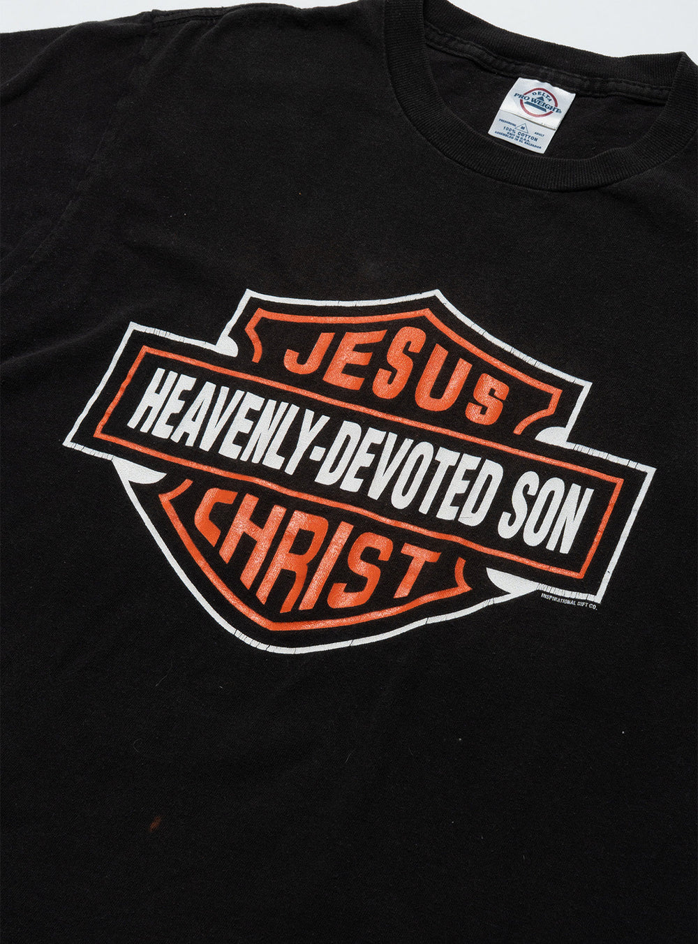 Vintage Harley Jesus Christ Heavenly-Devoted Son Tee