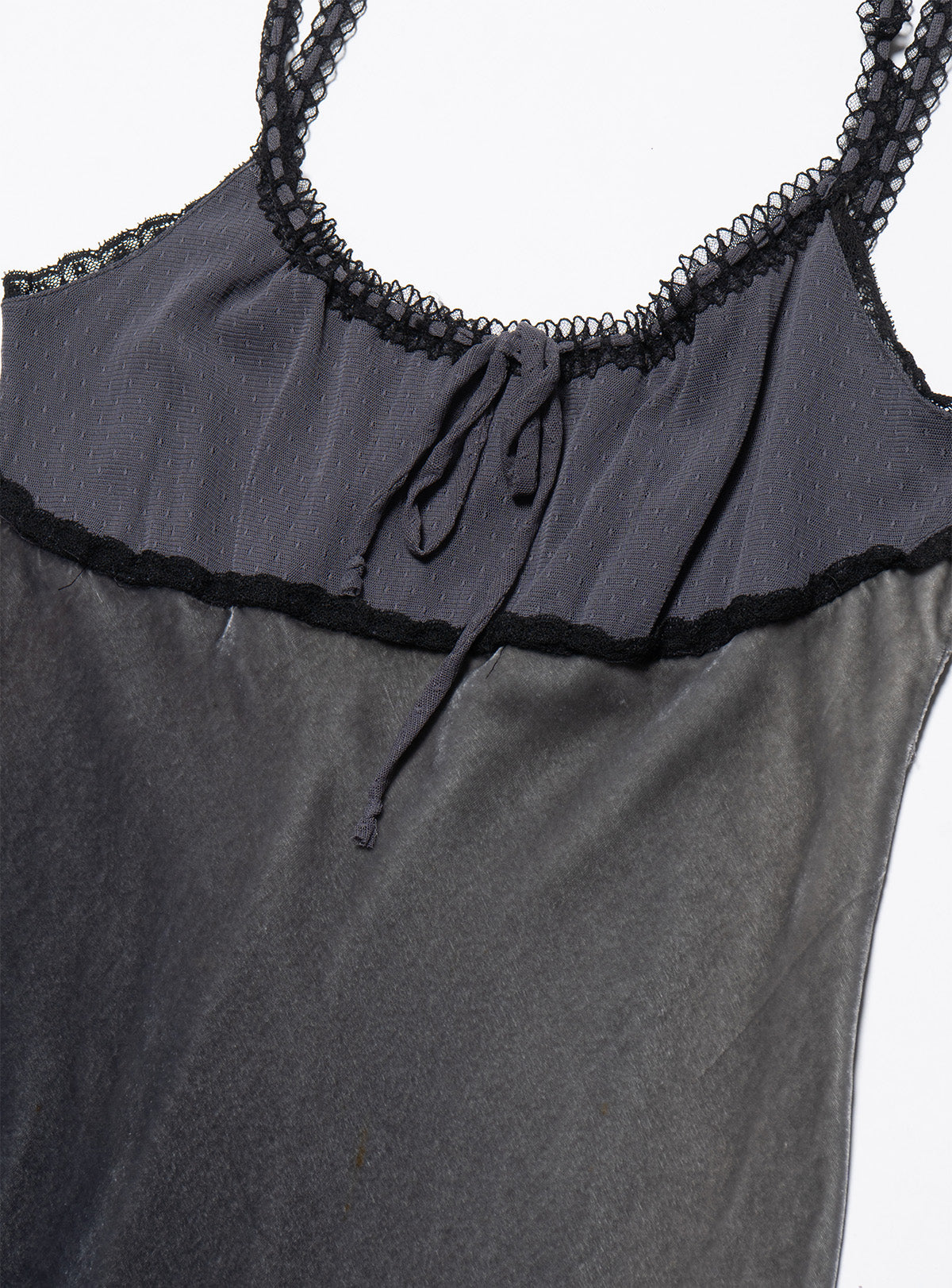 Vintage Betsy Johnson Velvet Gray Long Dress