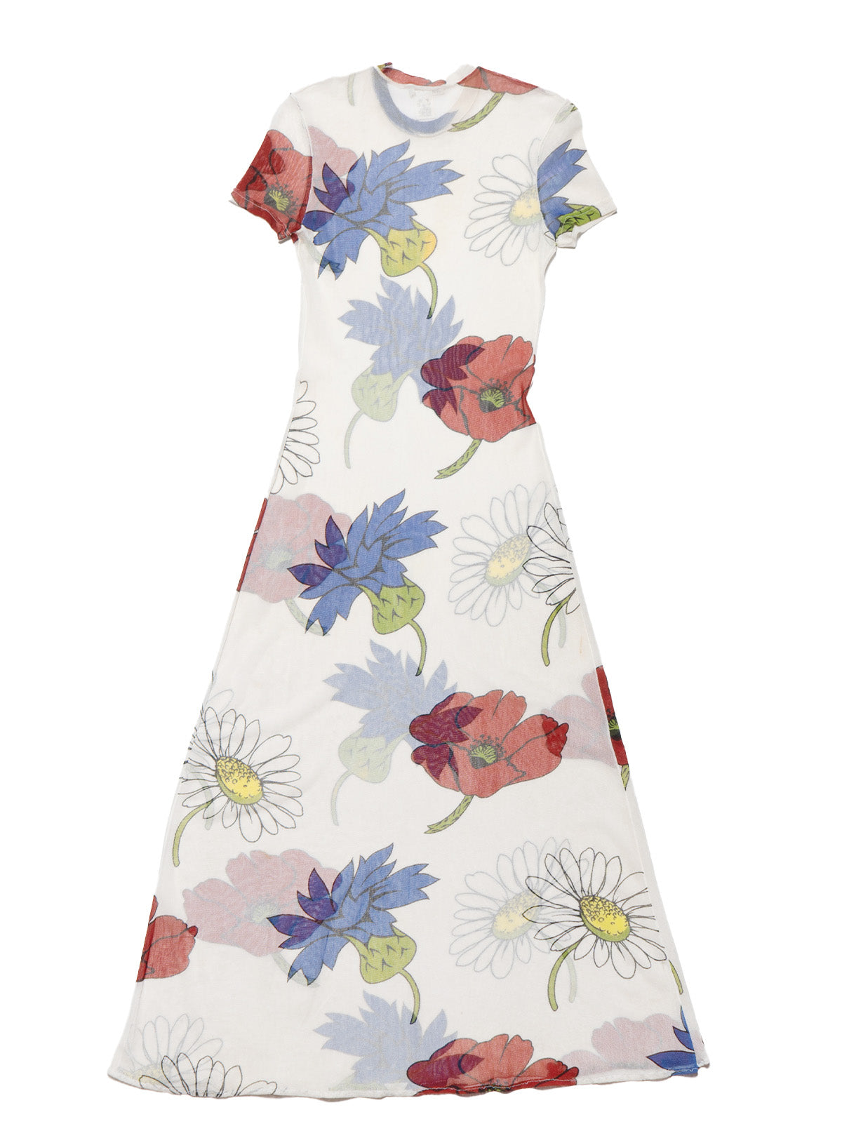 Vintage Vivienne Tam Floral Print Dress