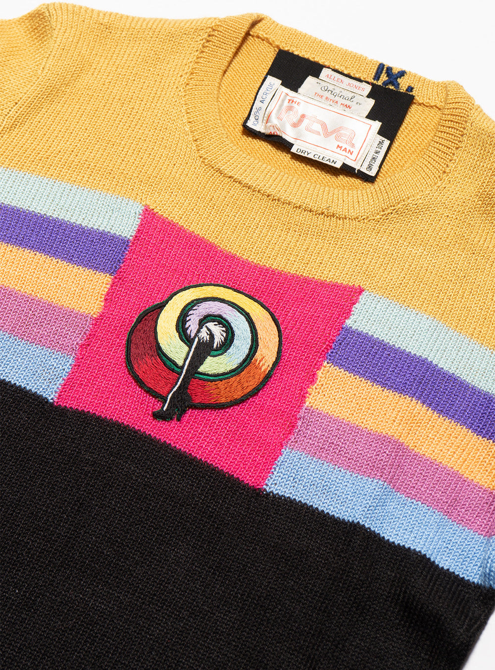 1971 Vintage Ritva Man by Allen Jones 'Sheer Magic' Sweater