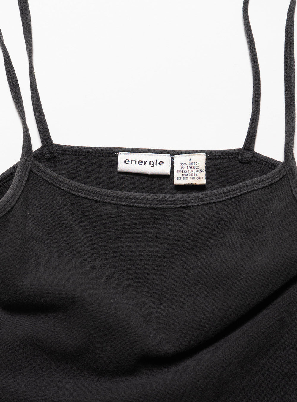 Vintage 90's Energie Black Camisole Tank
