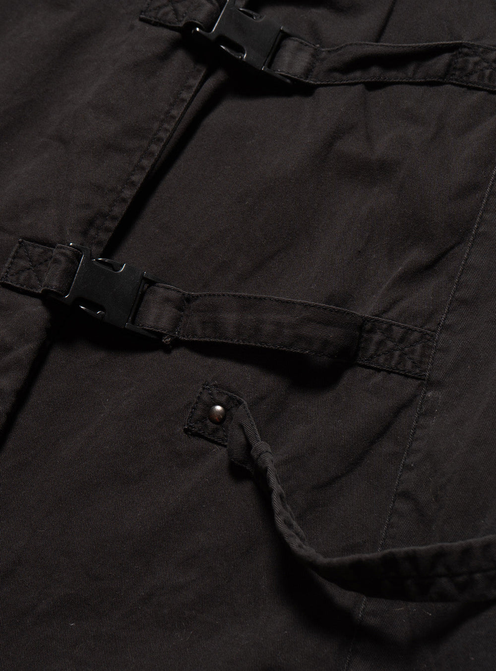 Vintage Y2k Goth Illig Black Convertible Skirt