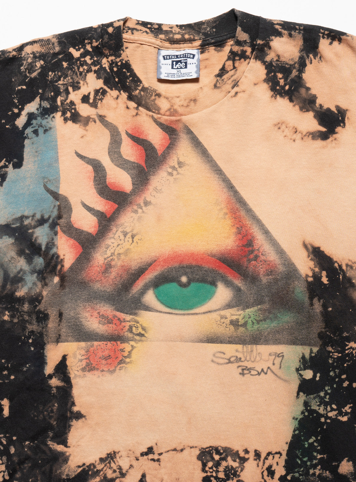 Vintage Bleached Eye of Providence Tee