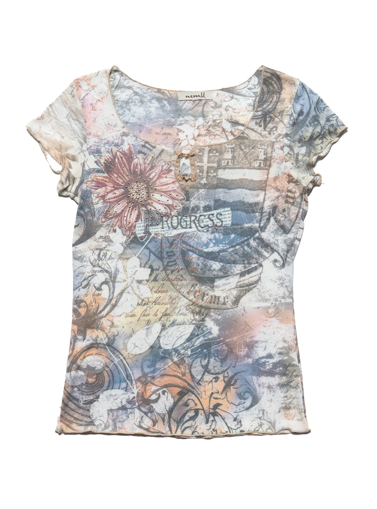 Vintage Oneworld Progess Top