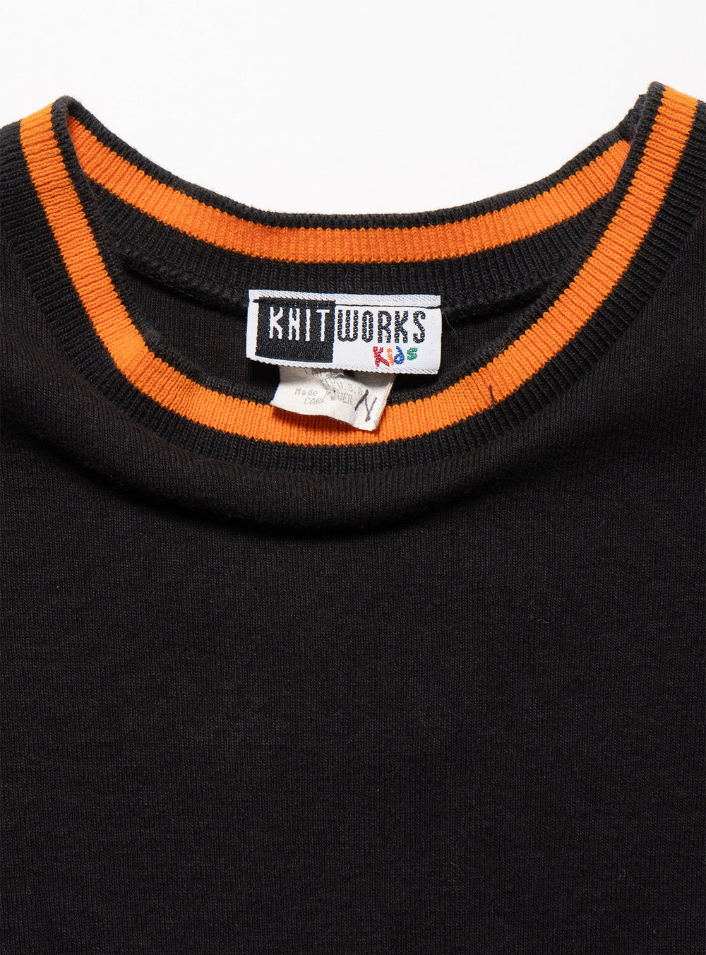 Vintage Knitworks Kids Black Mini Dress