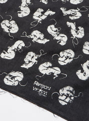 Vintage Fashion Victim Rat Bandana