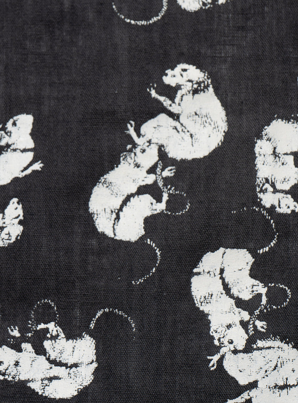 Vintage Fashion Victim Rat Bandana