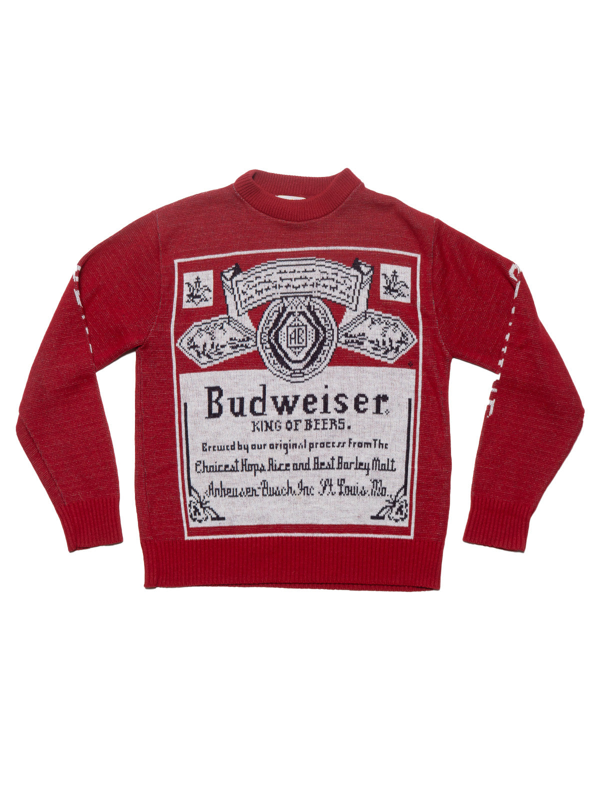 Vintage Budweiser Knit Sweater