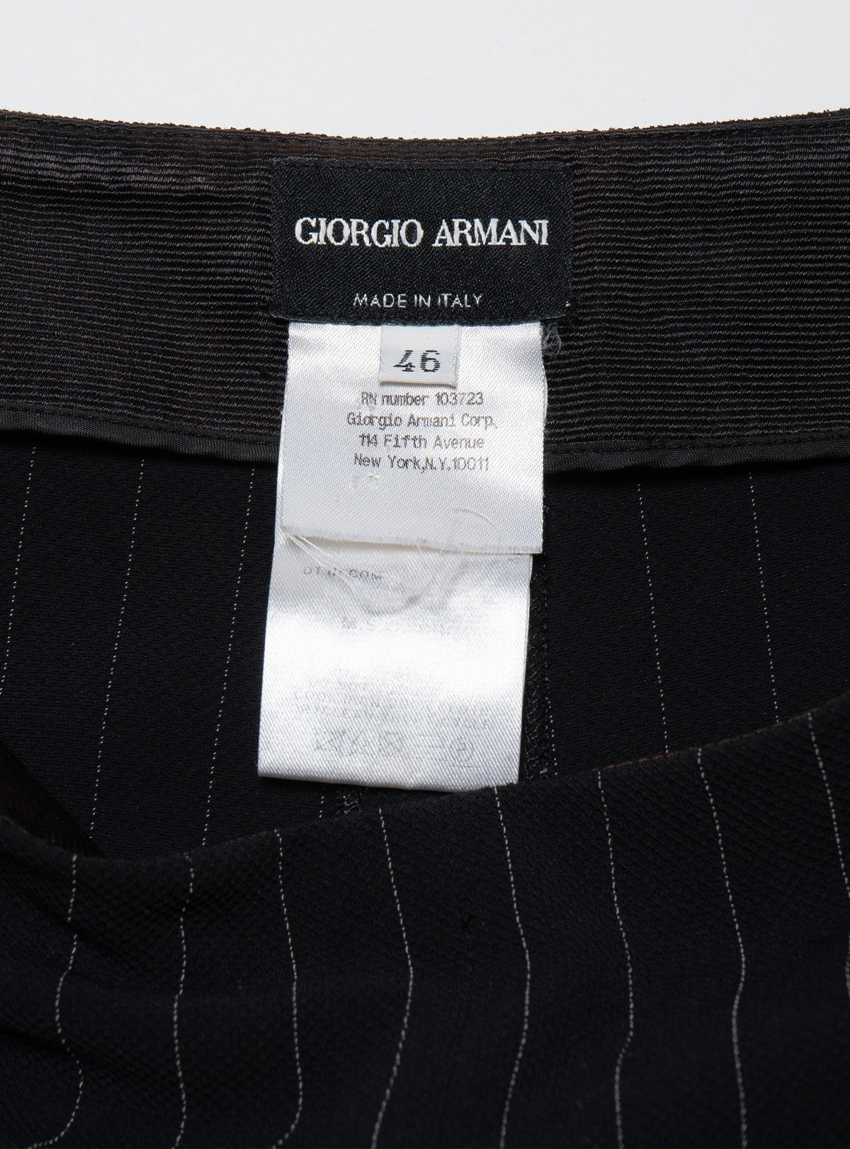 Vintage Giorgio Armani Pinstripe Pants