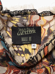 Vintage Jean Paul Gaultier Butterfly Mesh Tank