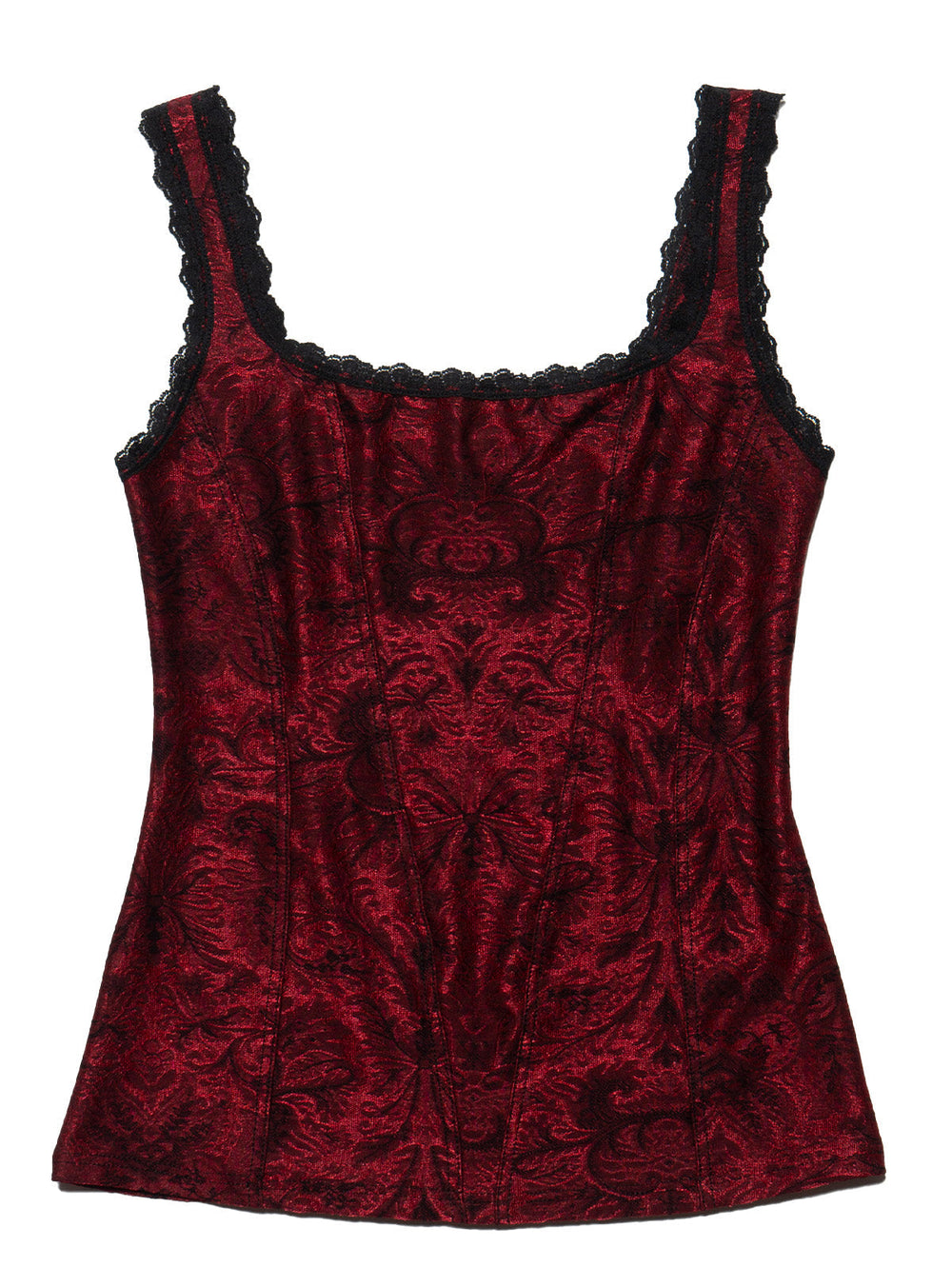 Vintage Caché Red Velvet top