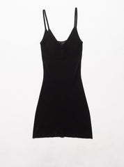 Vintage Guess Collection Black Knit Mini Dress