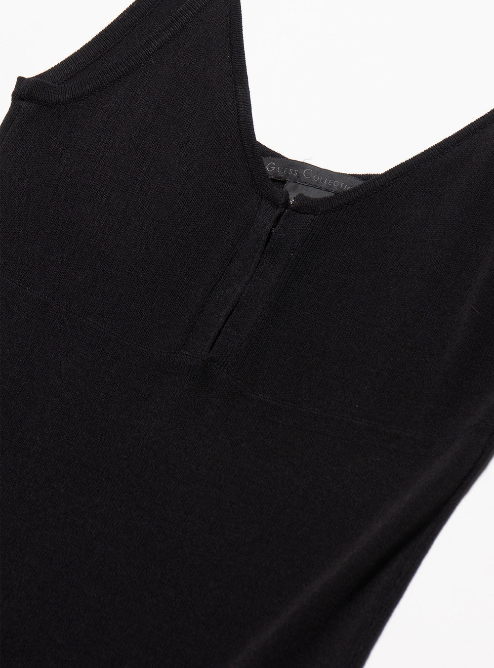 Vintage Guess Collection Black Knit Mini Dress