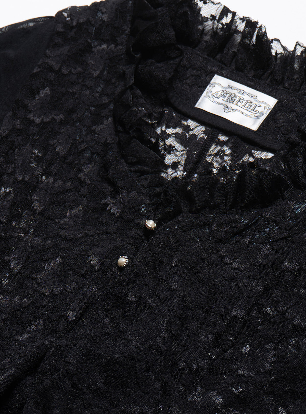 Vintage Frill by h.naoto Bolero Lace Cardigan