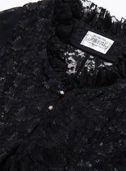 Vintage Frill by h.naoto Bolero Lace Cardigan