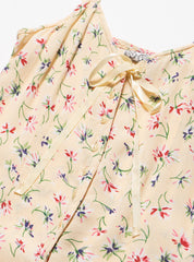 Vintage 2 of Us Grunge Flower Mini Dress