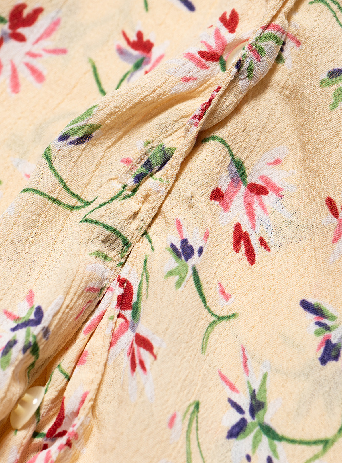 Vintage 2 of Us Grunge Flower Mini Dress