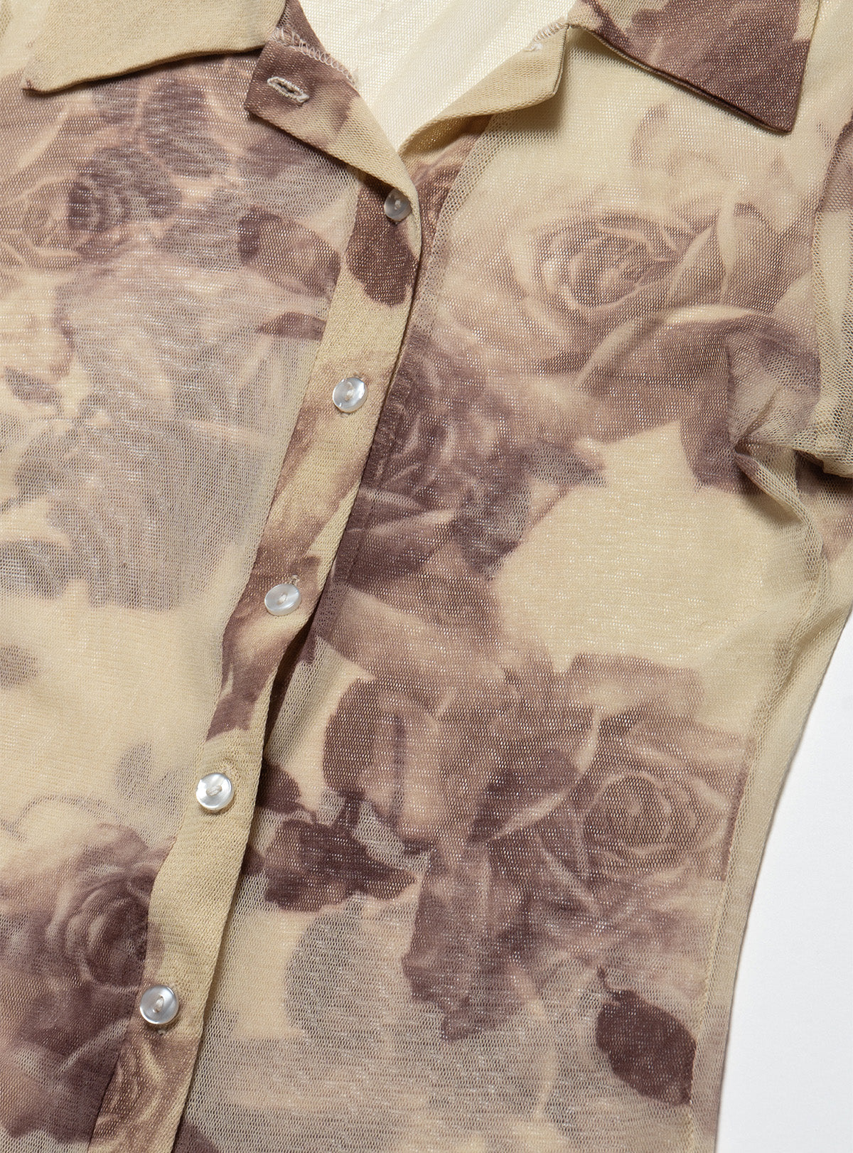 Vintage The White House Rose Blouse