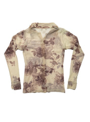 Vintage The White House Rose Blouse