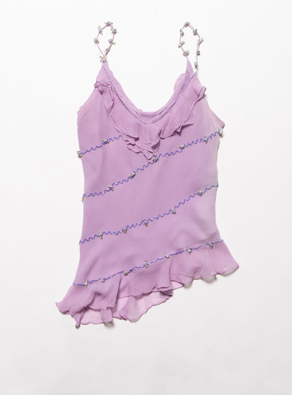 Vintage ECI Whimisical Lavender Tank