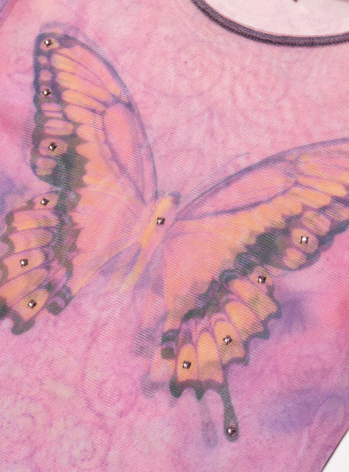 Vintage Wet Seal Butterfly Top