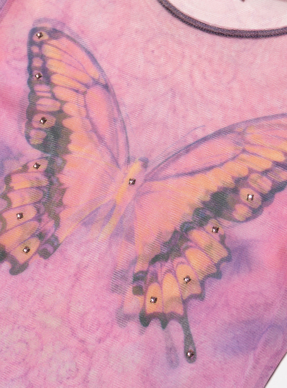 Vintage Wet Seal Butterfly Top