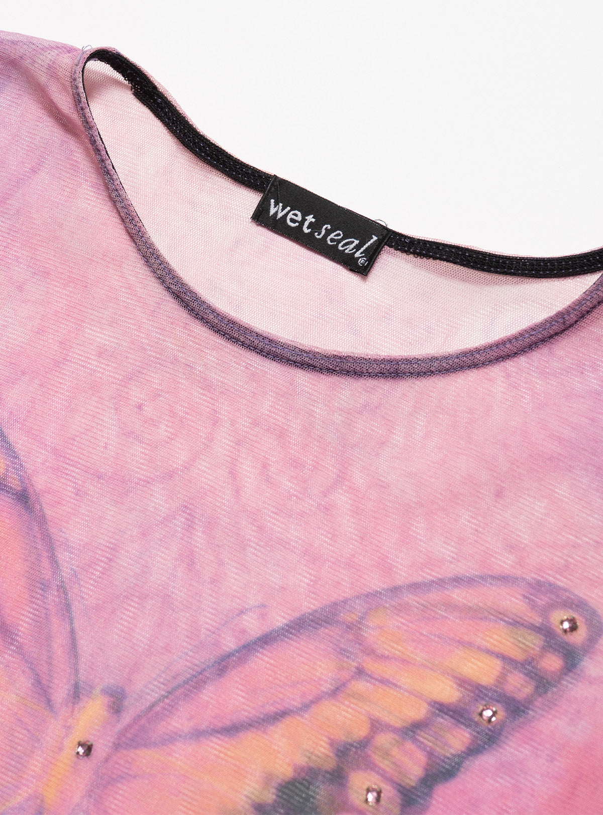 Vintage Wet Seal Butterfly Top